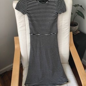 Madewell striped knit dress
